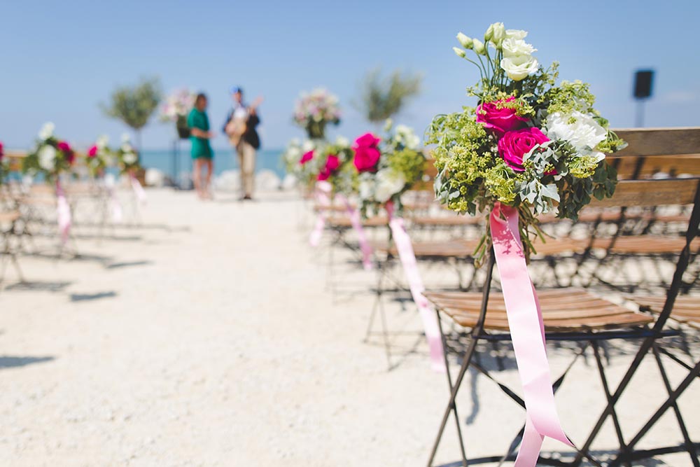 Matrimonio in spiaggia in Toscana